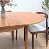 Vintage round dining table