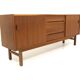 Scandinavian walnut sideboard, "Arild", Nils Jonsson, Troeds, Sweden, 1960