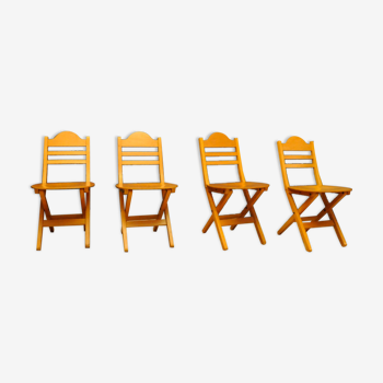 Folding Scandinavian chairs