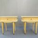 Pair of art deco bedside tables