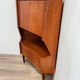 Scandinavian corner unit in teak, Danish design