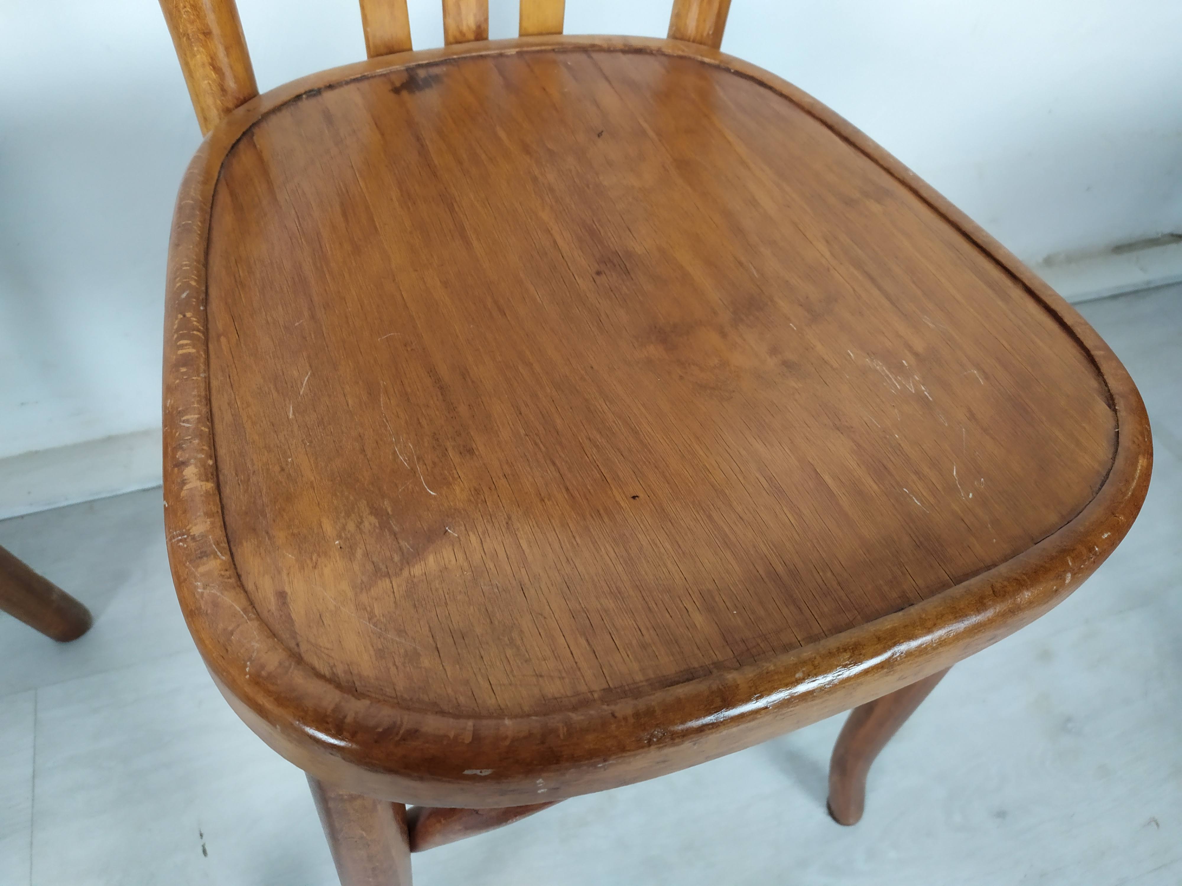 Set of 6 bistro chairs