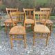 5 bistro chairs, brand Luterma France