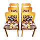 Suite of 6 chairs