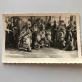 Original print. Children, institution, disguises