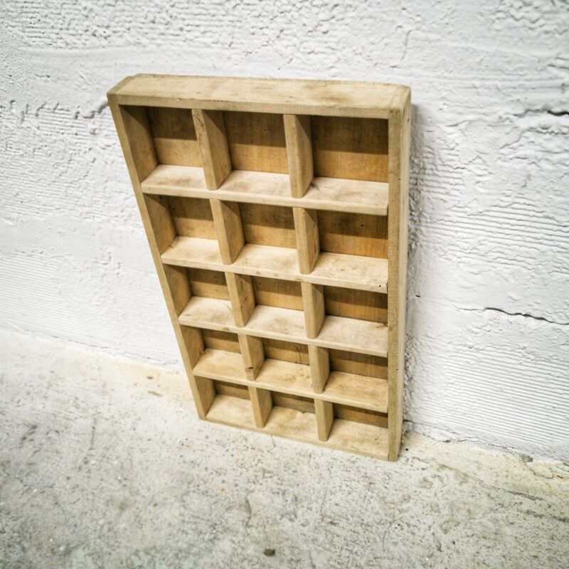 Wooden locker 15 boxes