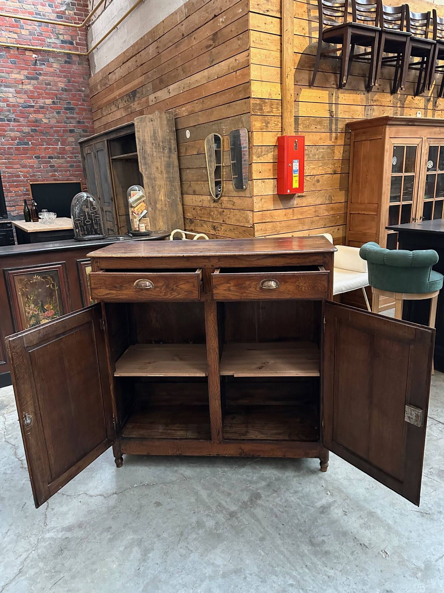 Country sideboard, late 19th century