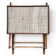 Table d’appoint pliante en faux bambou, époque 1900
