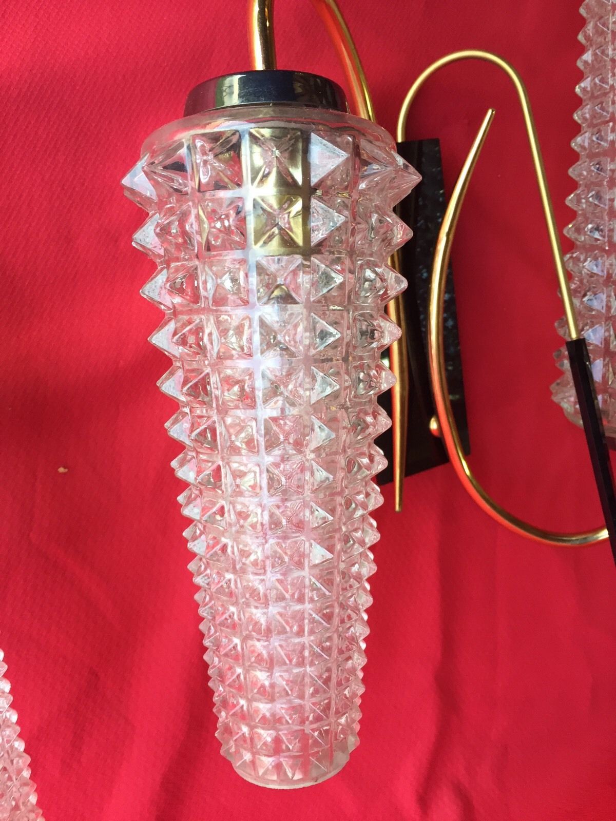 Pair of vintage sconces year 1950/1960