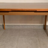 Scandinavian extendable vintage table from the 60s