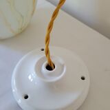 Marbled opaline suspension