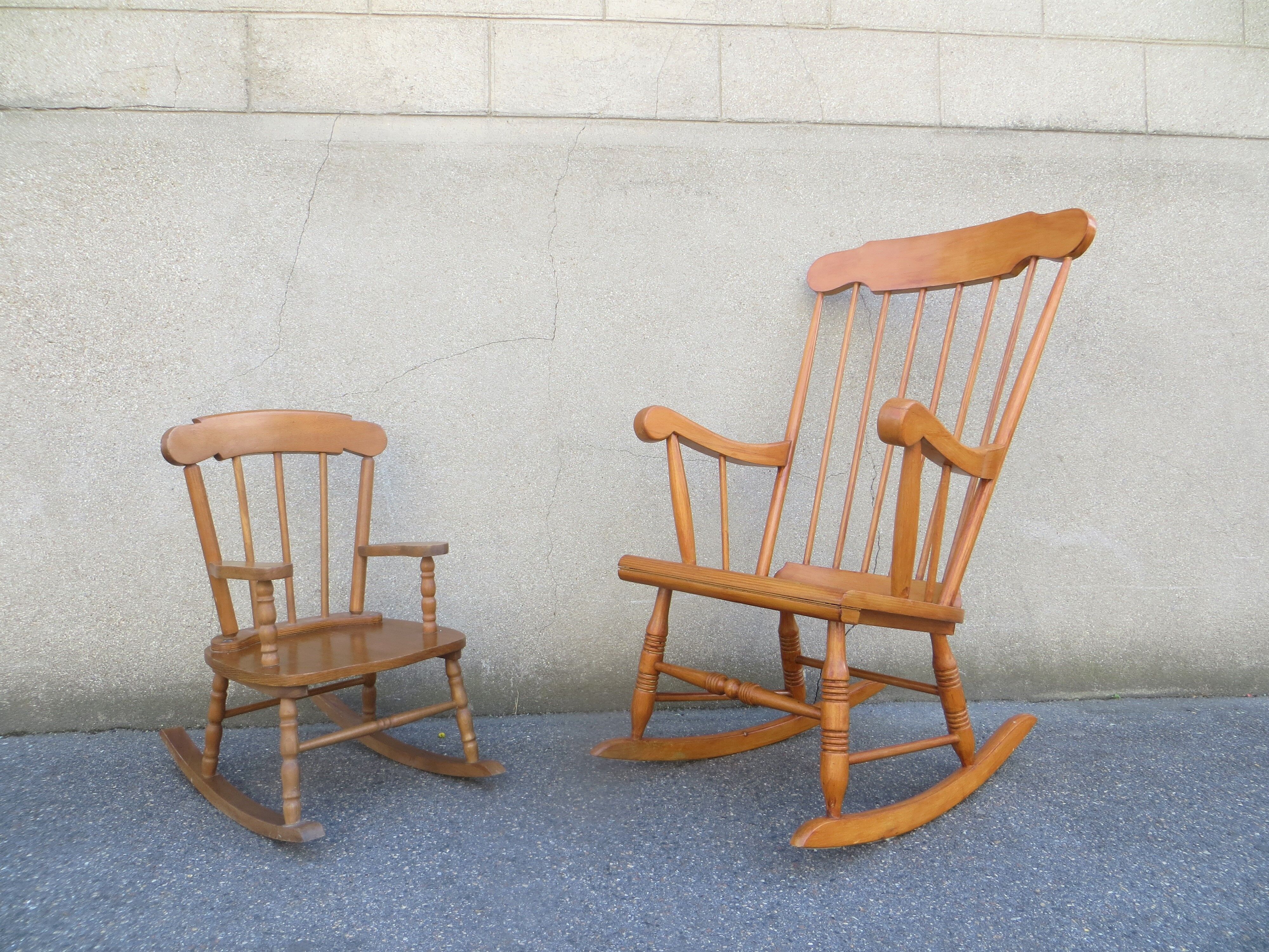 Scandinavian rocking chair