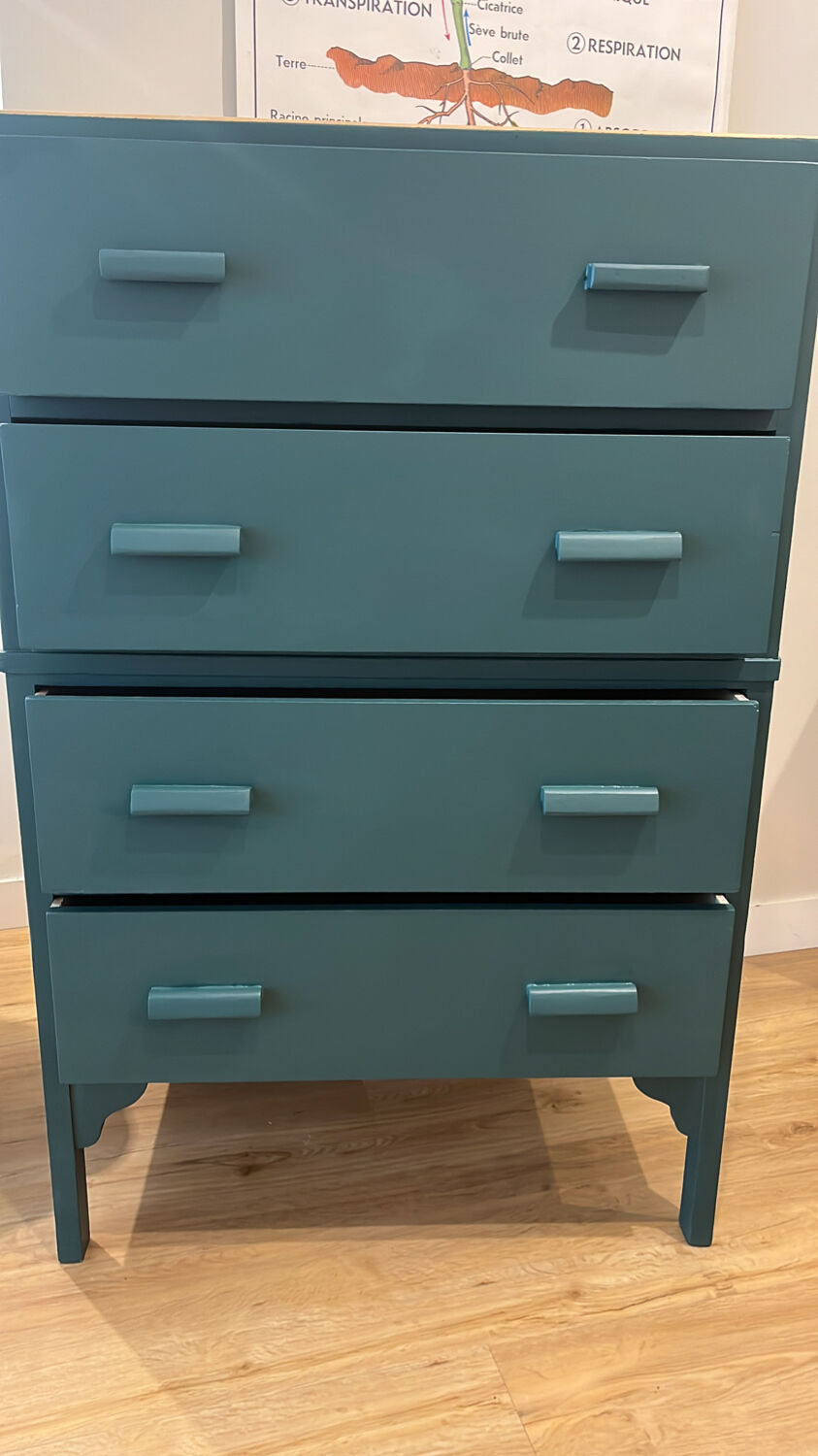 High chest of drawers