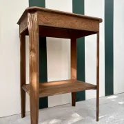Art Deco side table in wood