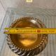 Vintage gold-plated copper/brass ashtray