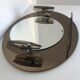 Lupi Crystal Luxor Mirror with 2 integrated wall lights and shelf