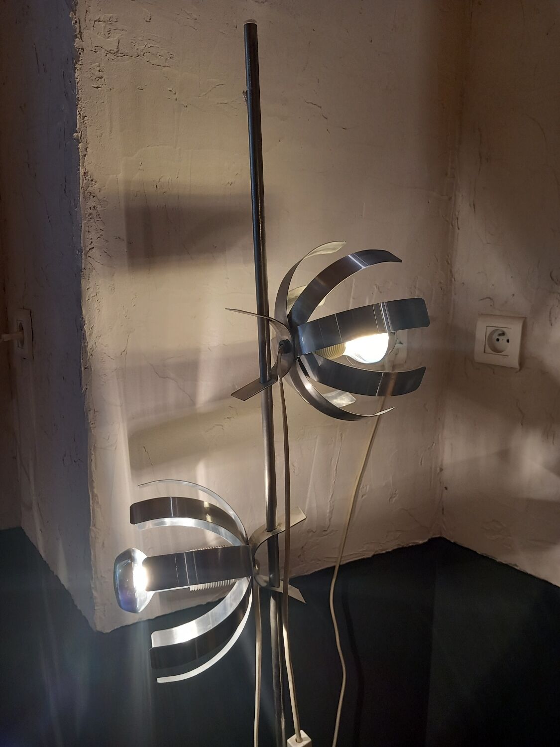 Flower floor lamp 1970