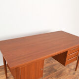 Bureau en teck danois du milieu du siècle par Gunnar Nielsen pour Tibergaard, années 1960.