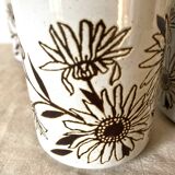 Duncon ceramics mugs, Made in Scotland, 70s