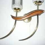 Pair of wall lamps years 50