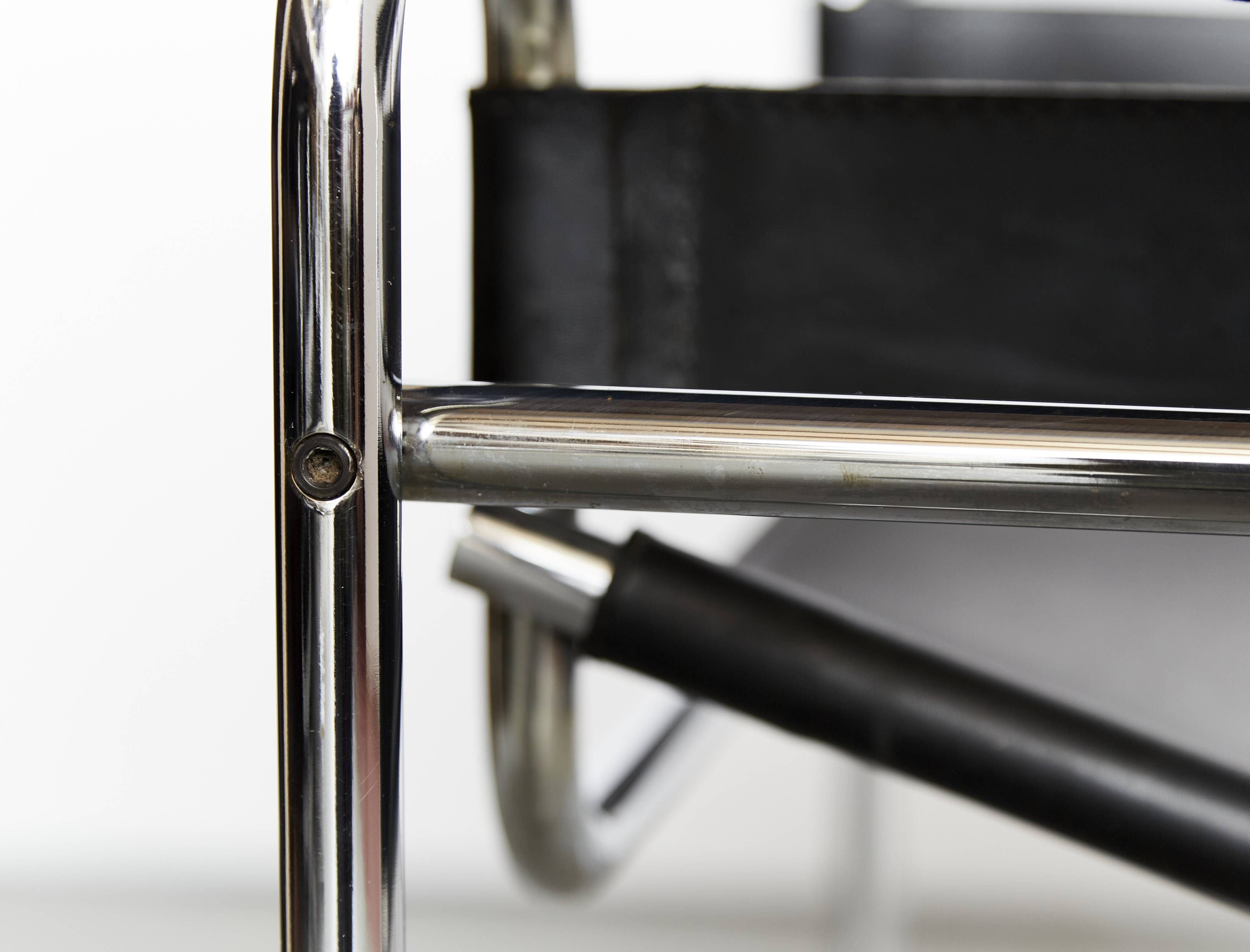 Marcel Breuer Clubsessel B3 "Wassily Chair" for Gavina