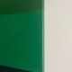 Peinture sur châssis "timeless green" pièce unique signée Bodasca