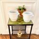 Paire de cache pots porcelaine de Limoges