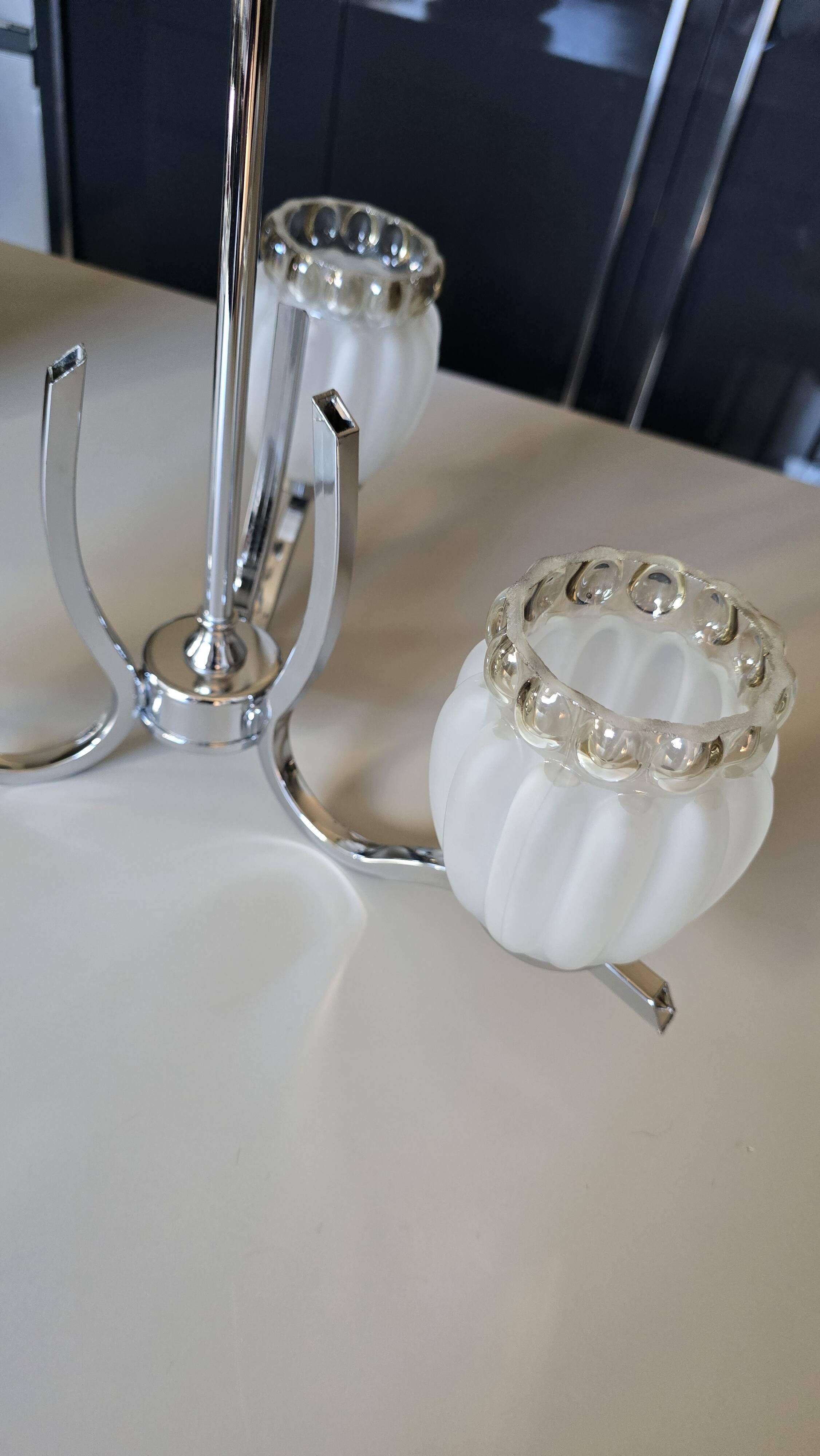 Vintage Space Age Lustre 3 branches - Delmas Montauban (1970s)