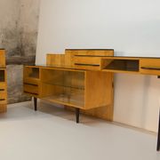 Modular set of table, night stand and chest of drawers by M. Pozar, 1960s
