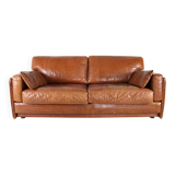 Large leather sofa Roche Bobois