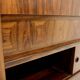 Rosewood bar cabinet "SK 661" and its 2 stools, Johannes Andersen, Denmark, 1960