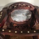 Mother-of-pearl china side table