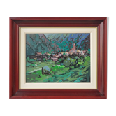 Llessui Spain - Two Framed oils