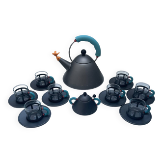 Tea set Birdy 9093 Michael Graves Alessi Italy