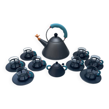 Tea set Birdy 9093 Michael Graves Alessi Italy