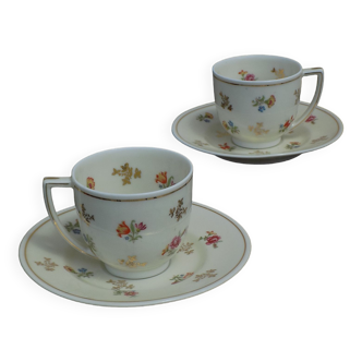 Pair of cups and saucers