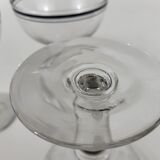 Set of 4 cocktail glasses 20s-30s
