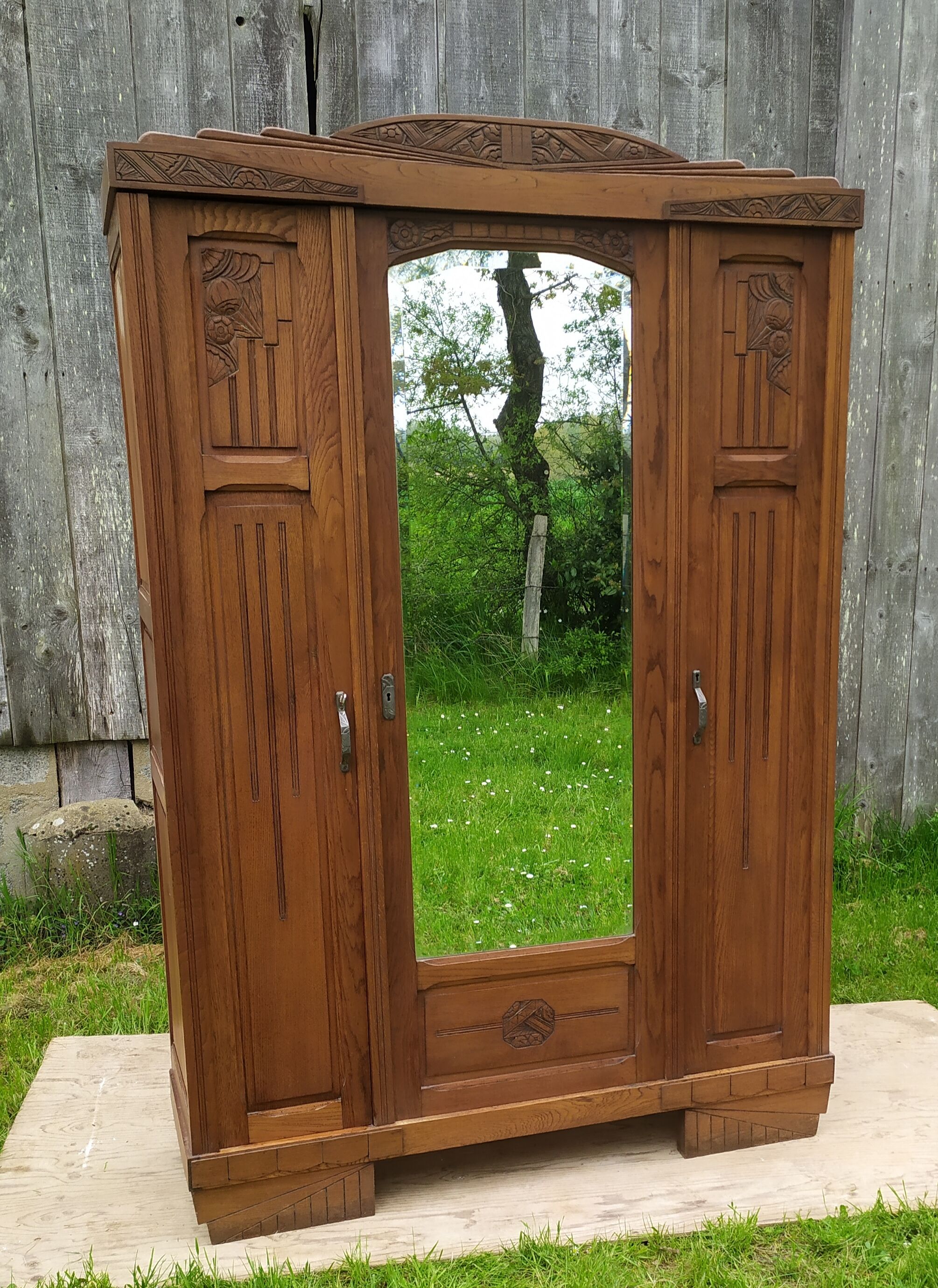Parisian art deco wardrobe