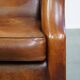 Fauteuil en cuir de mouton
