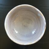 Turquoise decorated salad bowl