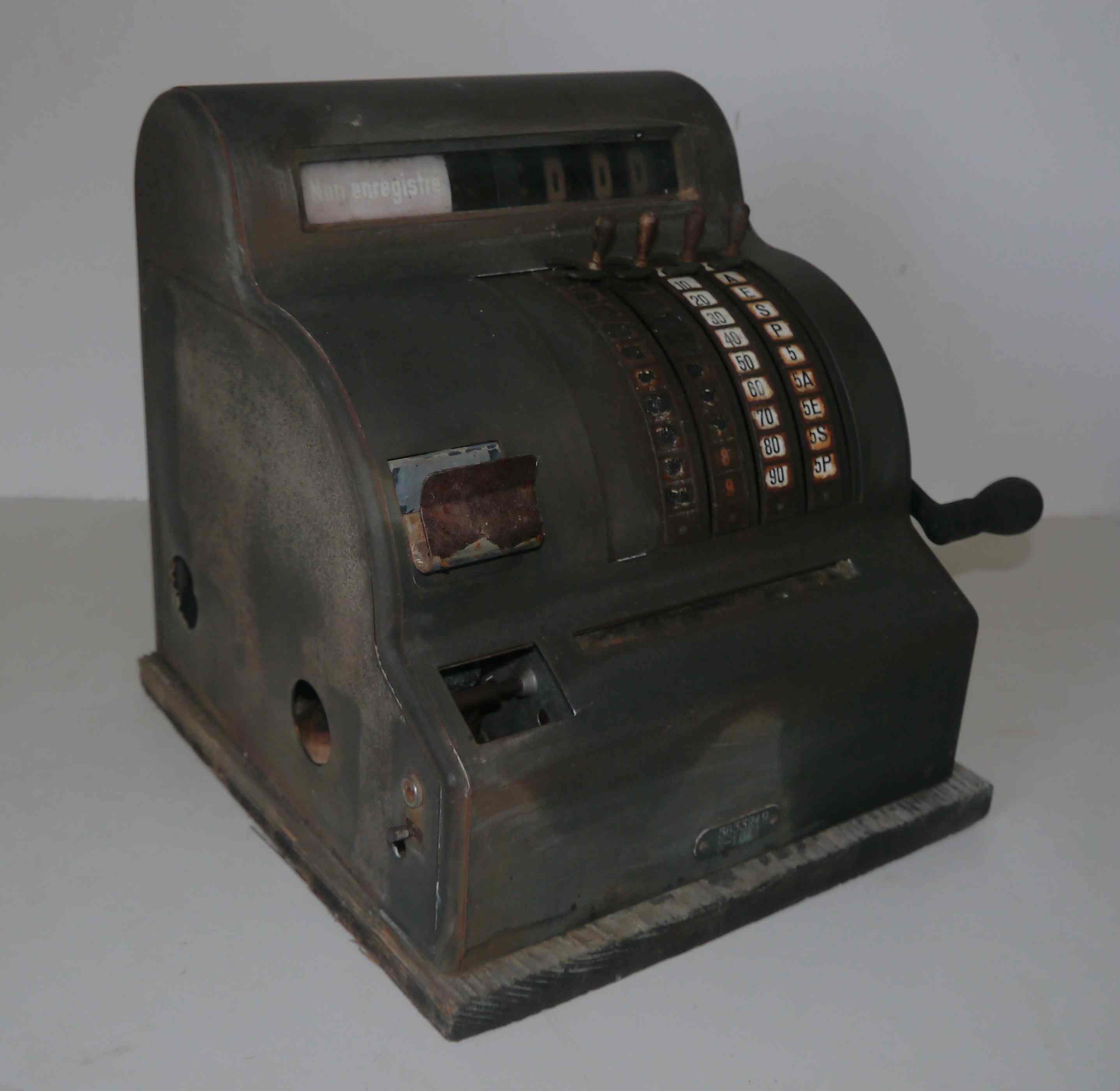 Old cash register "The National Cash Register Co" made in USA