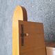 Wall-Mounted Console Shelf in National Walnut with Drawers Under the Top, 1980s