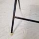 Set of two Metal and Wood Side Tables, 1960s