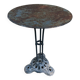Small cast iron bistro table.