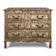 Commode de style Louis XV patiné