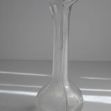 Glass soliflore vase