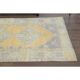 Vintage Turkish Oushak Handmade Wool Cotton Orange Area Rug 104x180