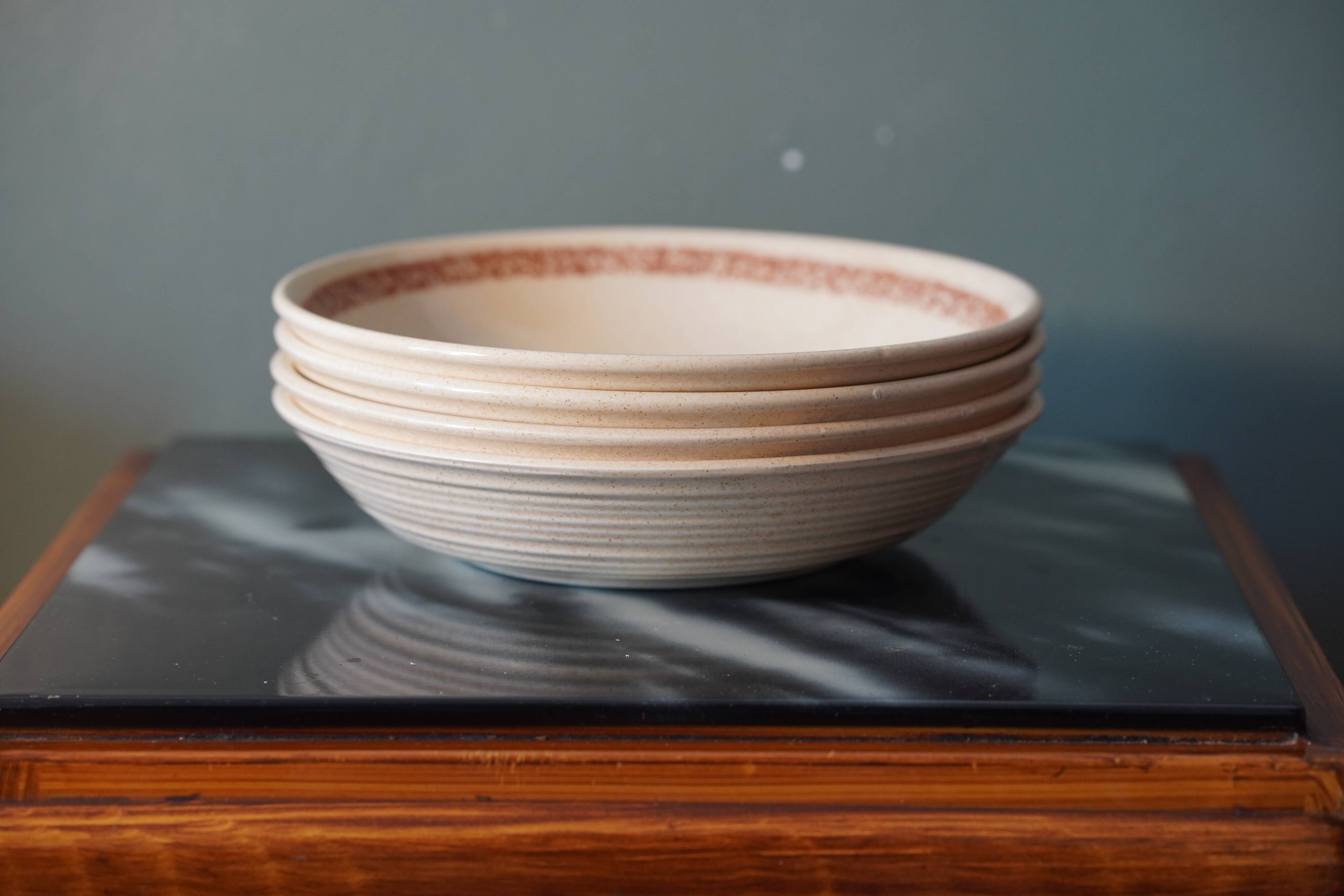 Vintage hollow plates