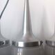 Trois suspensions space age Staff Leuchten 1970
