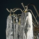 Murano glass chandelier attributed to J. Kalmar, Austria, 1960s.